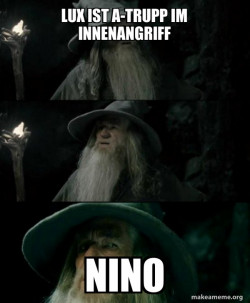 Confused Gandalf