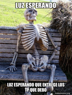 Waiting Skeleton