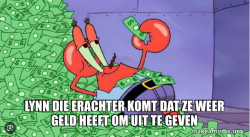 Mr Krabs Money