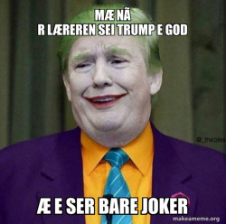 Donald Trump - The Joker