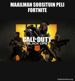 COD - Call of Duty Black OPs 4 Meme