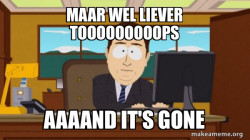 aaaand its gone