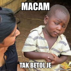 Skeptical Third World Kid