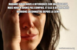 First World Problems