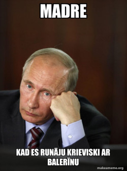Contemplative Putin