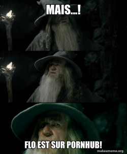 Confused Gandalf