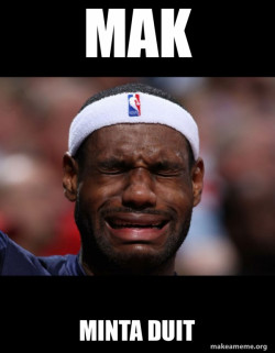 Lebron Crying