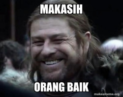 Happy Ned Stark Meme
