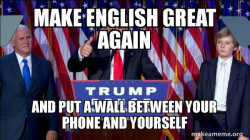President Elect Trump
