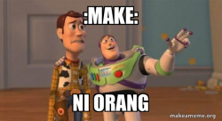 Buzz and Woody (Toy Story) Meme