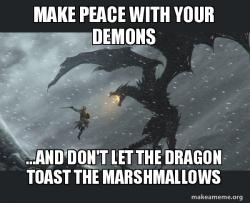 Skyrim Dragon Slaying