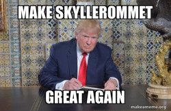Donald Trump Writing Speech