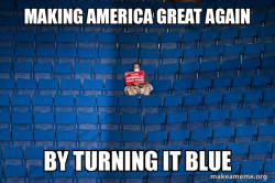 MAGA Blue