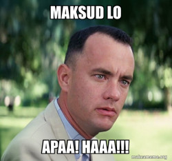 Forrest Gump just like that