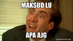 Sarcastic Nicholas Cage