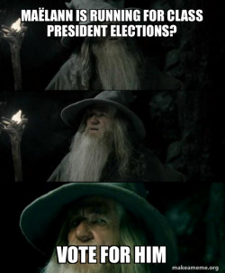 Confused Gandalf