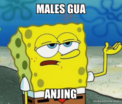 Tough SpongeBob