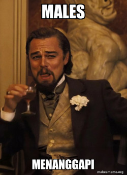 Leonardo DiCaprio Laughing Django