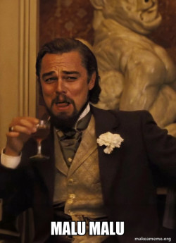 Leonardo DiCaprio Laughing Django