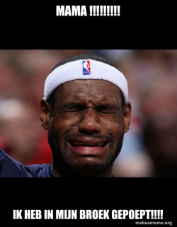 Lebron Crying