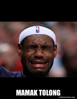 Lebron Crying