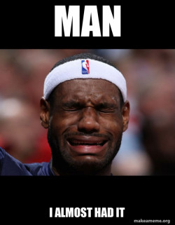 Lebron Crying