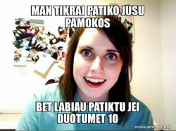 Overly Attached GirlFriend