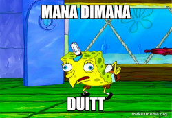 Mocking SpongeBob