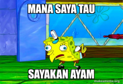 Mocking SpongeBob