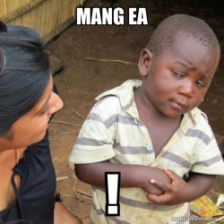 Skeptical Third World Kid