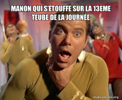 Captain Kirk Choking