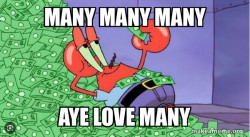 Mr Krabs Money