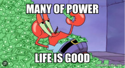 Mr Krabs Money