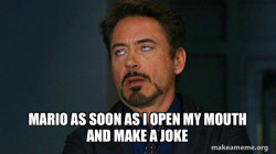 Tony Stark Eye Roll