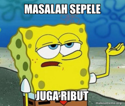 Tough SpongeBob