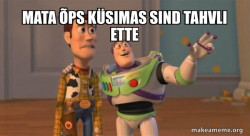 Buzz and Woody (Toy Story) Meme