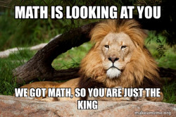 Contemplative Lion