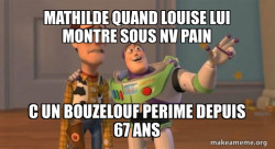 Buzz and Woody (Toy Story) Meme