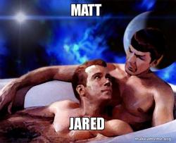 Spock and Kirk