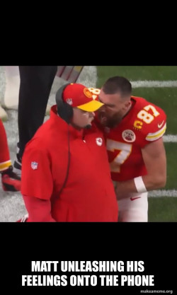 Travis Kelce and Coach