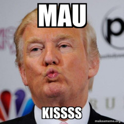 Donald Trump Kissing