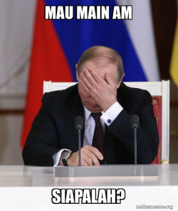 Putin Facepalm