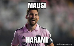 Happy Messi