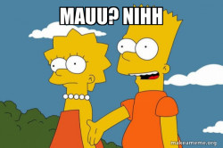 Bart and Lisa Chat