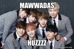 K-Pop Band BTS (Bangtan Boys)