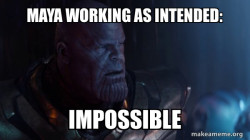 Thanos - Impossible