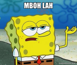 Tough SpongeBob