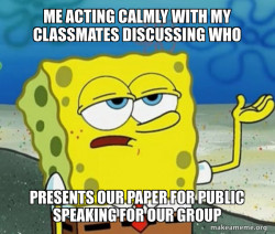 Tough SpongeBob