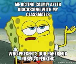 Tough SpongeBob