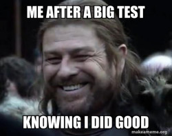 Happy Ned Stark Meme